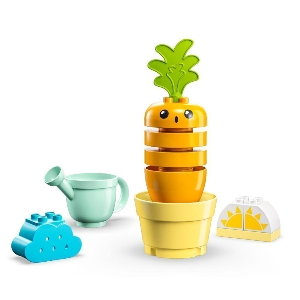 ［想樂］全新 樂高 LEGO 10981 DUPLO 德寶 紅蘿蔔種植趣 Growing Carrot-細節圖3