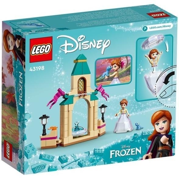［想樂］全新 樂高 Lego 43198 Disney Princess 迪士尼 冰雪奇緣 安娜的城堡庭院-細節圖2
