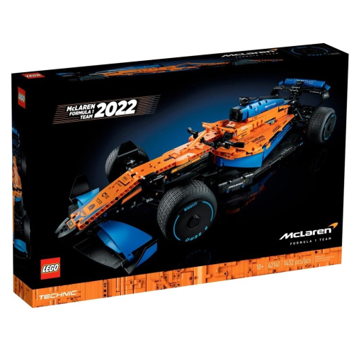 ［想樂］全新 樂高 Lego 42141 Technic 科技 麥拉倫一級方程式賽車 (盒損)