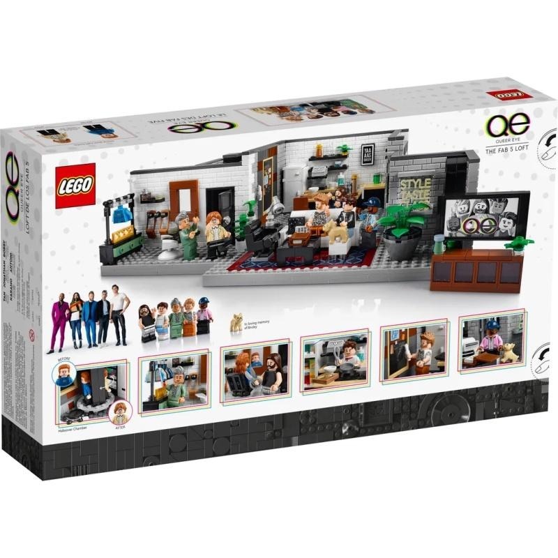［想樂］全新 樂高 LEGO 10291 酷男的異想世界 The Fab 5 Loft (盒損)-細節圖2