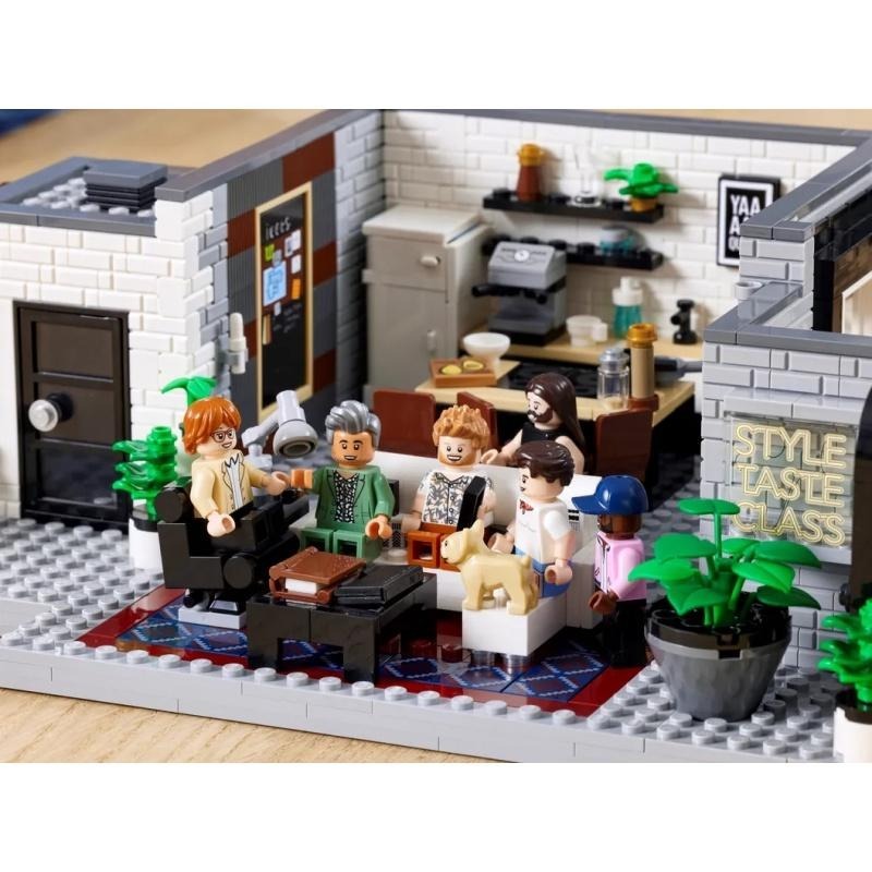 ［想樂］全新 樂高 LEGO 10291 酷男的異想世界 The Fab 5 Loft (盒損)-細節圖8