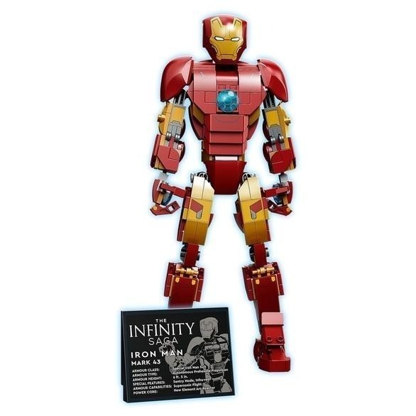 ［想樂］全新 樂高 Lego 76206 Super Heroes Marvel 漫威 鋼鐵人 Iron Man-細節圖4