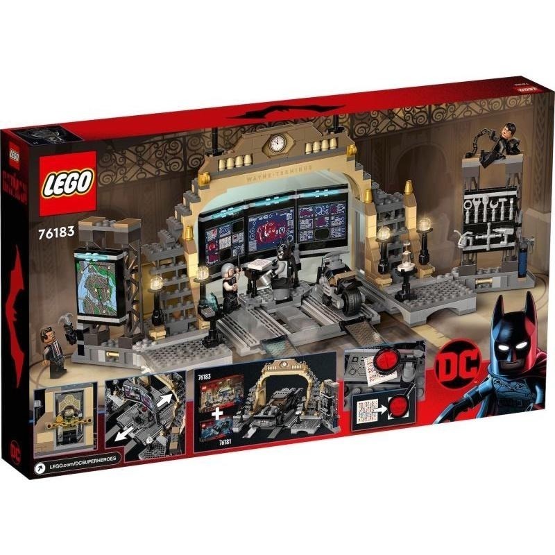 ［想樂］全新 樂高 Lego 76183 Super Heroes DC 蝙蝠洞 對峙Riddler-細節圖2