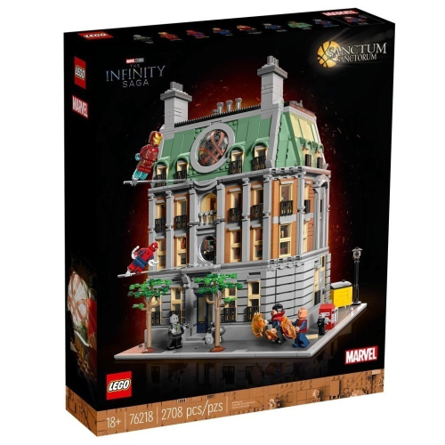 ［想樂］全新 樂高 Lego 76218 Super Heroes 漫威 奇異博士 至聖所 (盒損)
