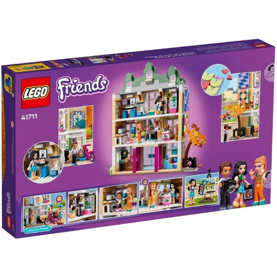 ［想樂］全新 樂高 LEGO 41711 Friends 好朋友 艾瑪的藝術學校-細節圖2