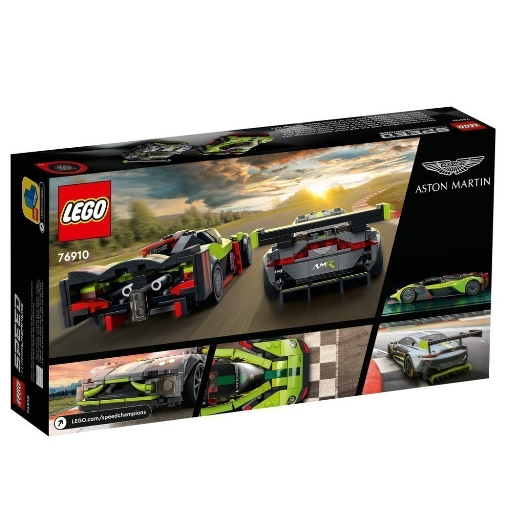 ［想樂］全新 樂高 Lego 76910 Speed 賽車 奧斯頓·馬丁 戰神 AMR Pro&GT3-細節圖2