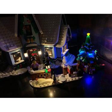［想樂］『LED燈組(不含盒組)』樂高燈組 Lego Light 10293 聖誕老公公的來訪 (需預購)
