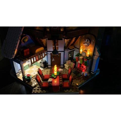 ［想樂］『LED燈組(不含盒組)』樂高燈組 Lego Light 10293 聖誕老公公的來訪 (需預購)-細節圖3