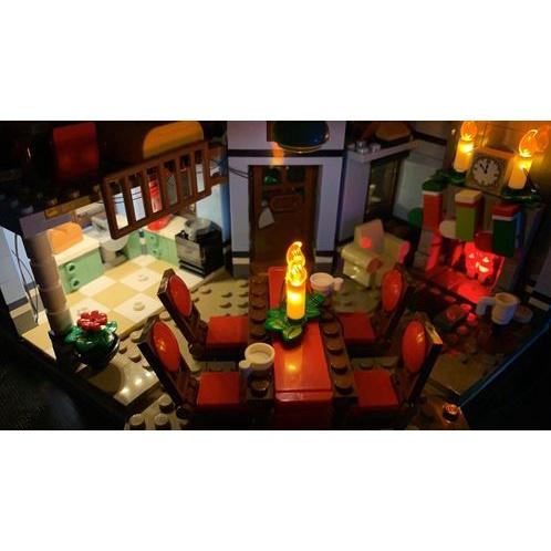 ［想樂］『LED燈組(不含盒組)』樂高燈組 Lego Light 10293 聖誕老公公的來訪 (需預購)-細節圖4