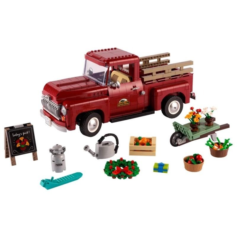 ［想樂］全新 樂高 Lego 10290 Creator Expert 皮卡車 Pickup Truck (盒損)-細節圖3