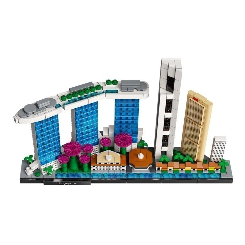 ［想樂］全新 樂高 Lego 21057 Architecture 建築 新加坡-細節圖4