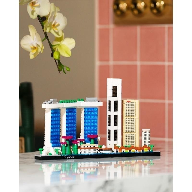 ［想樂］全新 樂高 Lego 21057 Architecture 建築 新加坡-細節圖5