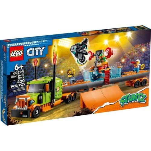 ［想樂］全新 樂高 LEGO 60294 City 城市 特技表演卡車