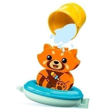 ［想樂］全新 樂高 Lego 10964 DUPLO 德寶 快樂洗澡趣 漂浮小貓熊 (盒損)-細節圖4