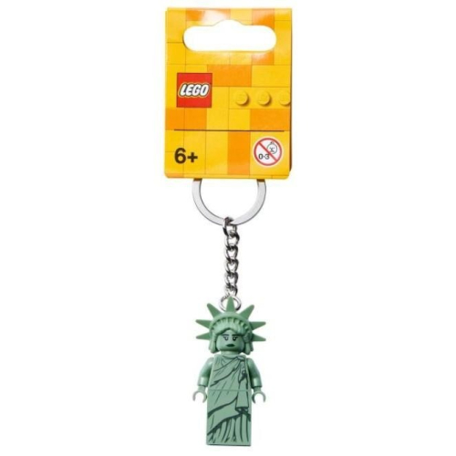 ［想樂］『鑰匙圈』全新 樂高 Lego 854082 自由女神 鑰匙圈