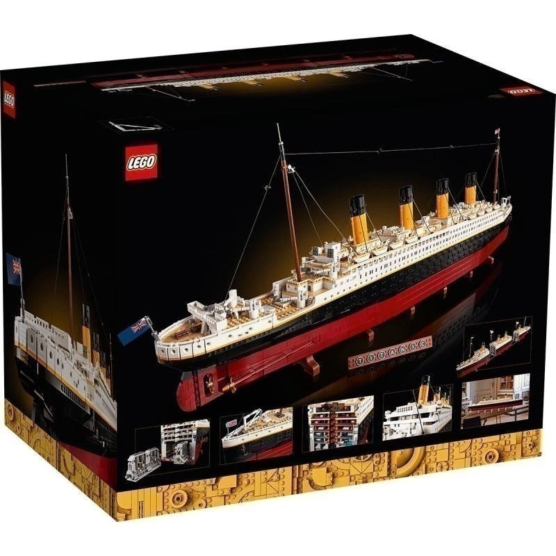 ［想樂］全新 樂高 LEGO 10294 鐵達尼號 Titanic (原箱寄出)-細節圖2