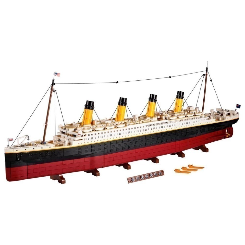 ［想樂］全新 樂高 LEGO 10294 鐵達尼號 Titanic (原箱寄出)-細節圖3