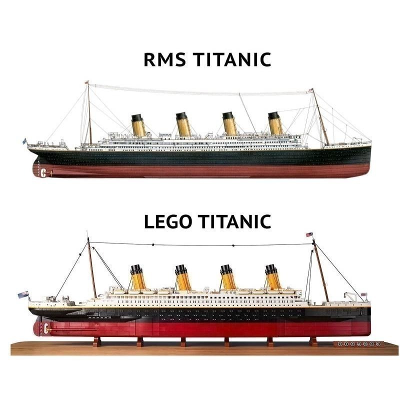 ［想樂］全新 樂高 LEGO 10294 鐵達尼號 Titanic (原箱寄出)-細節圖5