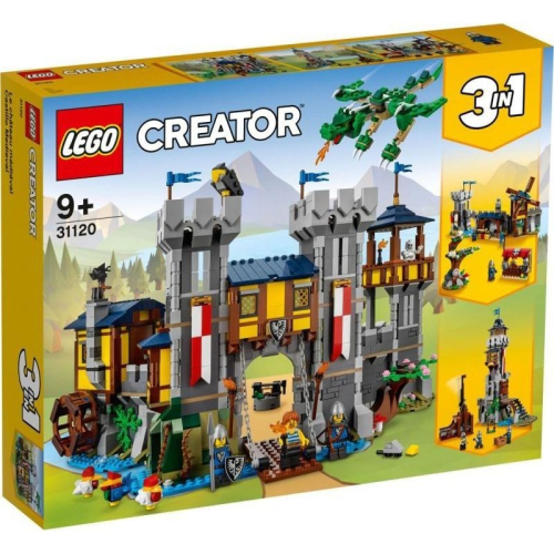 ［想樂］全新 樂高 LEGO 31120 Creator 三合一 中世紀古堡