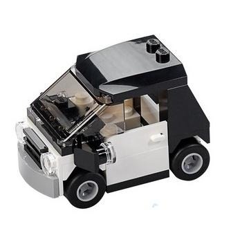 ［想樂］『拆賣』全新 樂高 Lego 70818 警車 不含人偶及其配件 拆盒場景
