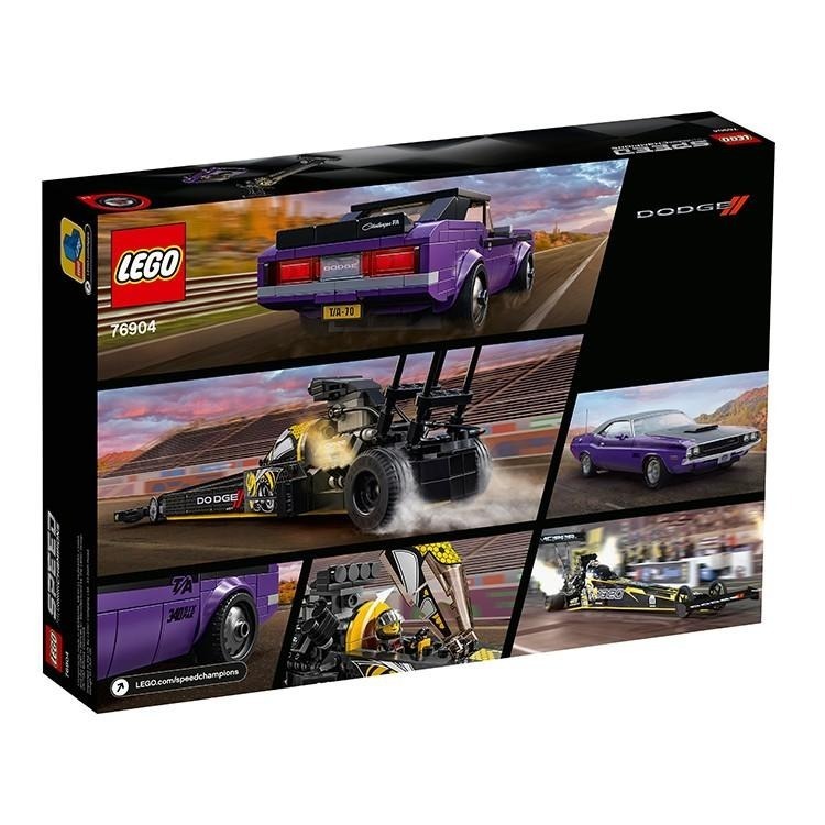 ［想樂］全新 樂高 LEGO 76904 Speed 道奇Top Fuel&1970挑戰者T/A-細節圖2