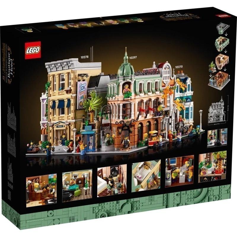 ［想樂］全新 樂高 Lego 10297 Creator Expert 街景 精品渡假飯店-細節圖2