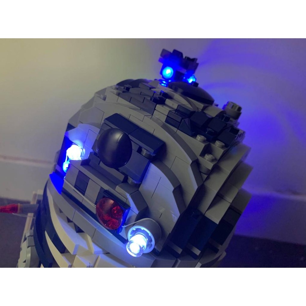［想樂］『LED燈組(不含盒組)』樂高 燈組 Lego Light 75308 R2D2 (預購)-細節圖2