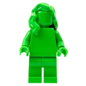 ［想樂］『人偶』全新 樂高 Lego TLS105 素色人偶 綠色 (40516)