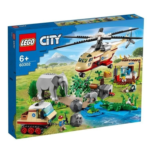 ［想樂］全新 樂高 LEGO 60302 City 野生動物救援行動