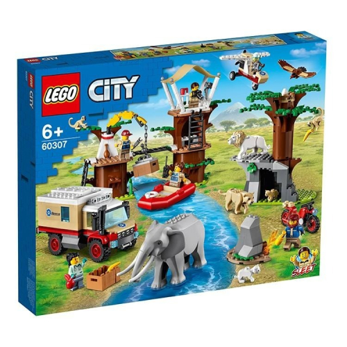 ［想樂］全新 樂高 LEGO 60307 City 野生動物救援營