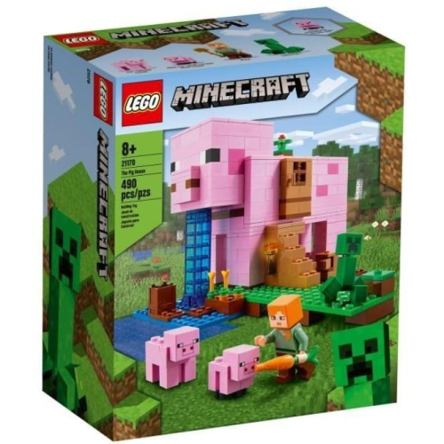 ［想樂］全新 樂高 Lego 21170 Minecraft 豬小屋