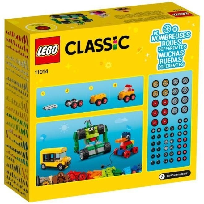 ［想樂］』全新 樂高 Lego 11014 Classic 經典 顆粒與輪子-細節圖2