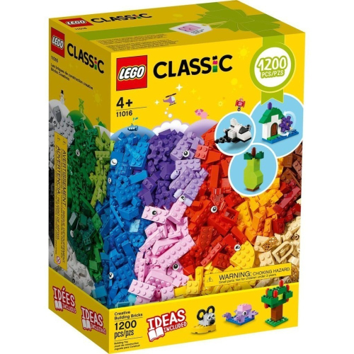 ［想樂］全新 樂高 Lego 11016 Classic 創意 積木桶 1200 片 (盒損)