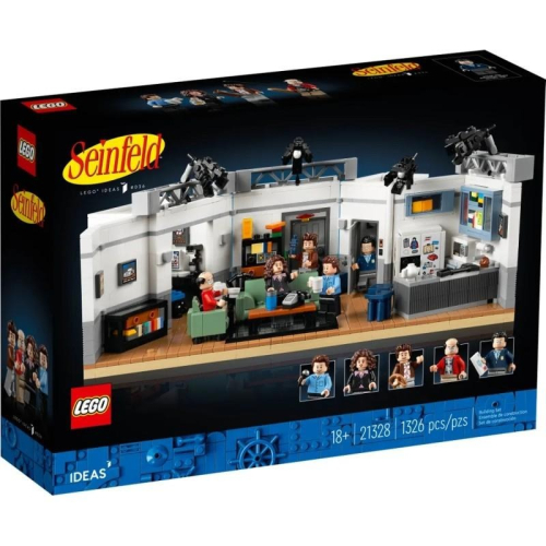 ［想樂］全新 樂高 Lego 21328 IDEAS 歡樂單身派對 Seinfeld
