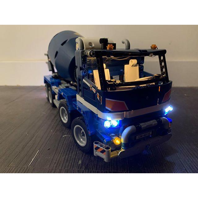 ［想樂］『LED燈組(不含盒組)』樂高 燈組 Lego Light 42112 水泥攪拌車 (需預購)-細節圖3