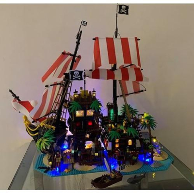 ［想樂］『LED燈組(不含盒組)』樂高燈組 Lego Light 21322 Ideas 梭魚灣 (預購)