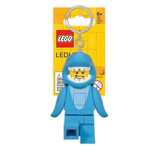 ［想樂］『LED鑰匙圈』全新 樂高 Lego LED LGL KE155 鯊魚人 鑰匙圈