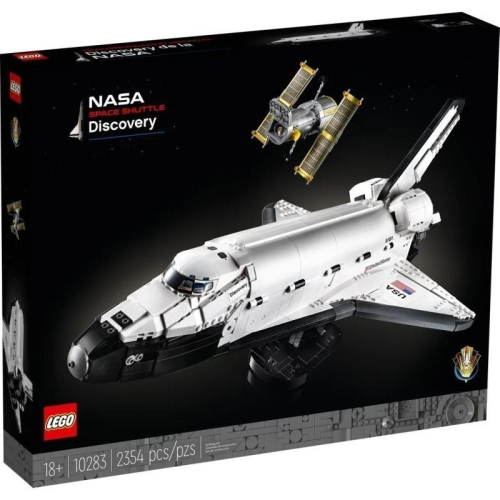 ［想樂］全新 樂高 Lego 10283 Creator Expert NASA 發現號 太空梭 Space (盒損)