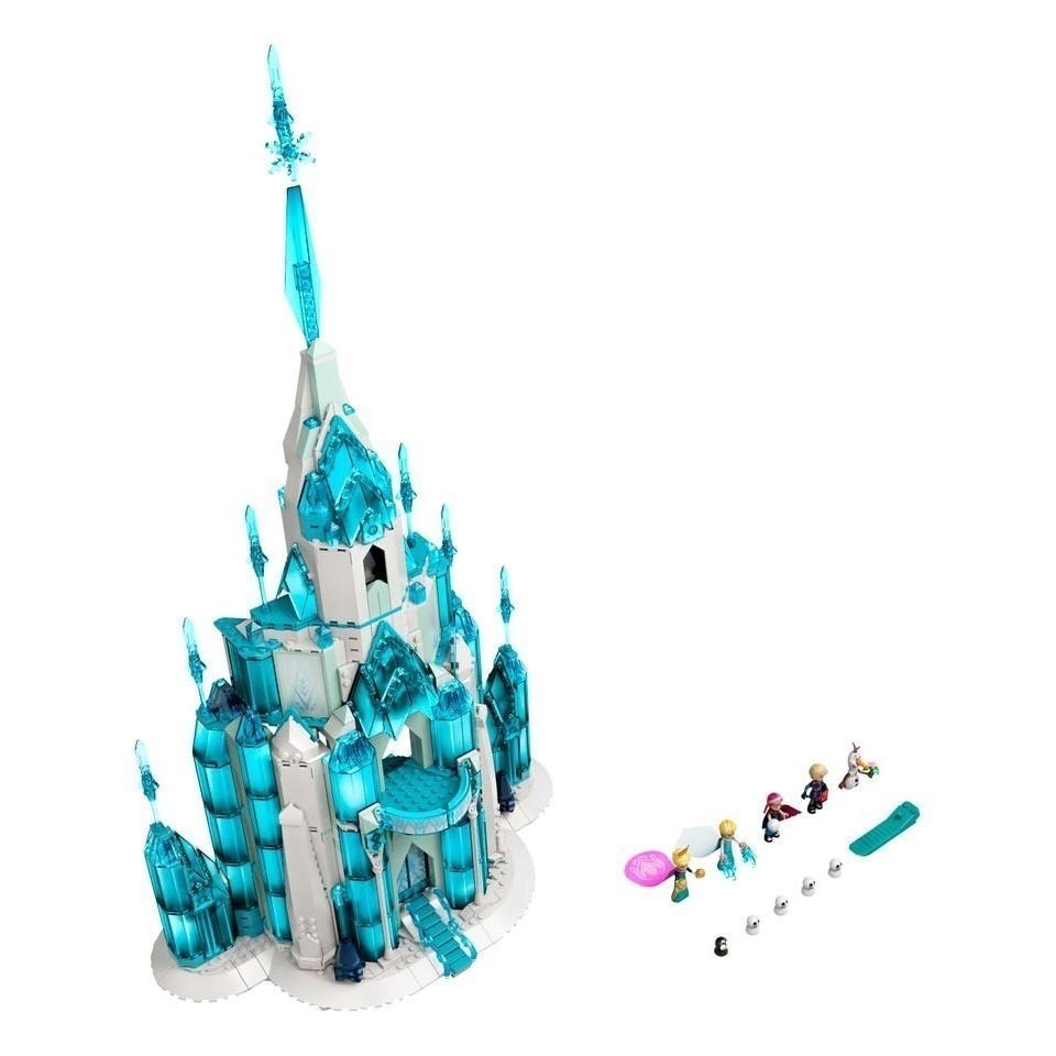 ［想樂］全新 樂高 LEGO 43197 Disney 迪士尼 冰雪奇緣 艾莎 城堡 The Ice Castle-細節圖3