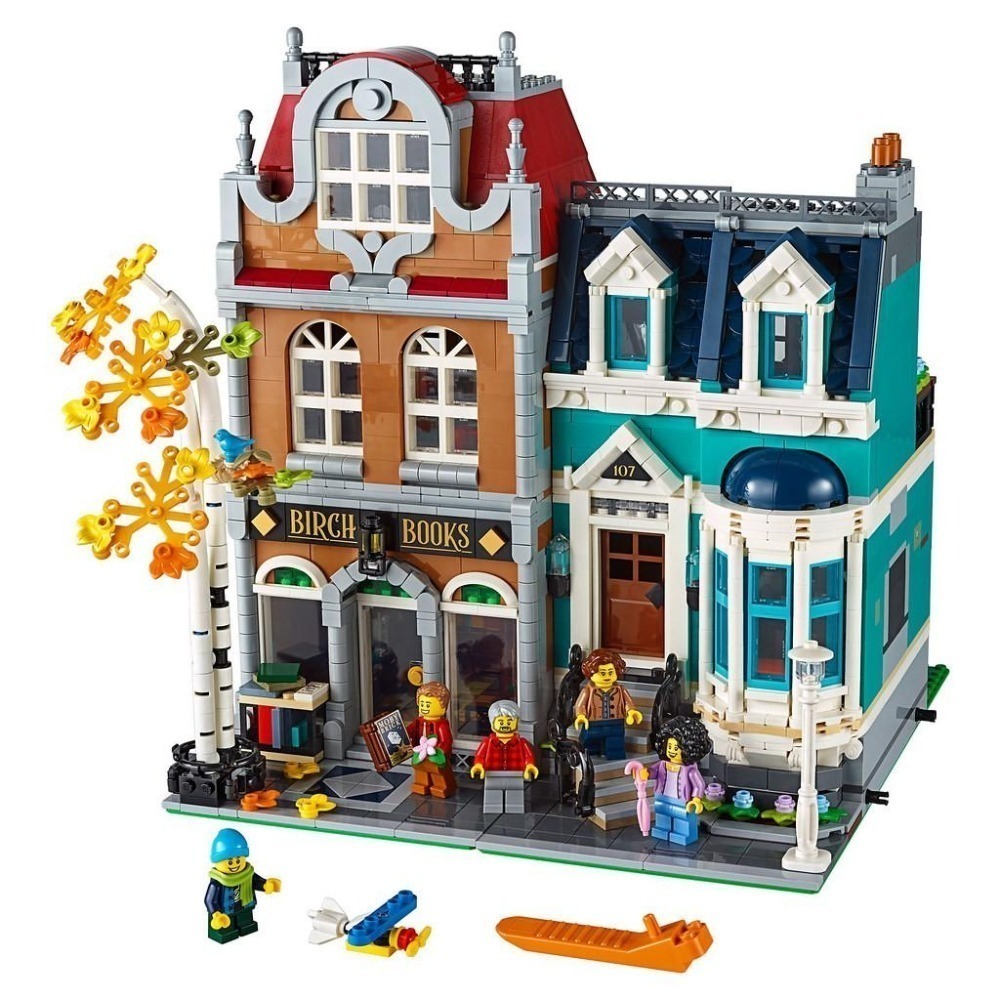 ［想樂］全新 樂高 Lego 10270 Creator Expert 街景 書店 Bookshop-細節圖3