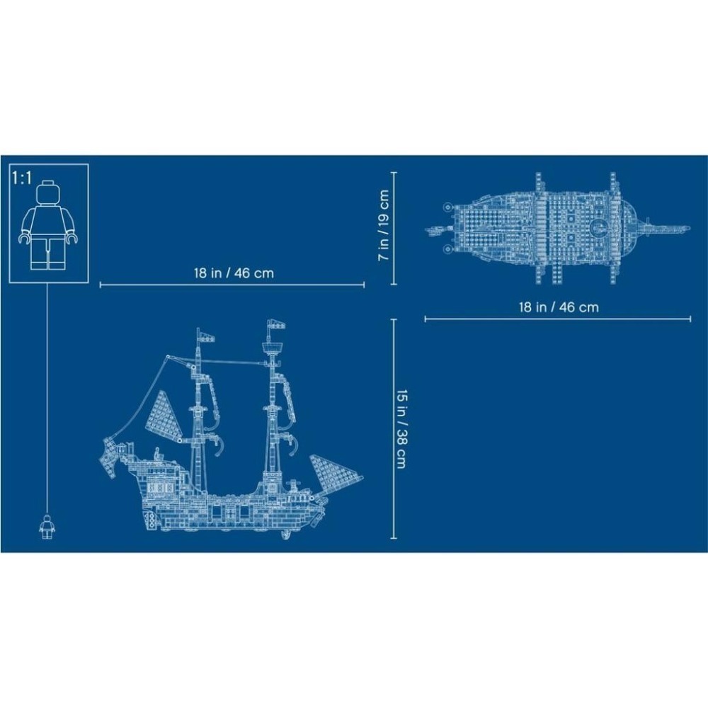 ［想樂］全新 樂高 Lego 31109 Creator 三合一創意 海盜船-細節圖9