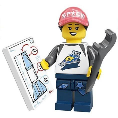 ［想樂］『人偶』全新 樂高 Lego 71027 6 第20代 人偶包 太空粉絲 Space Fan