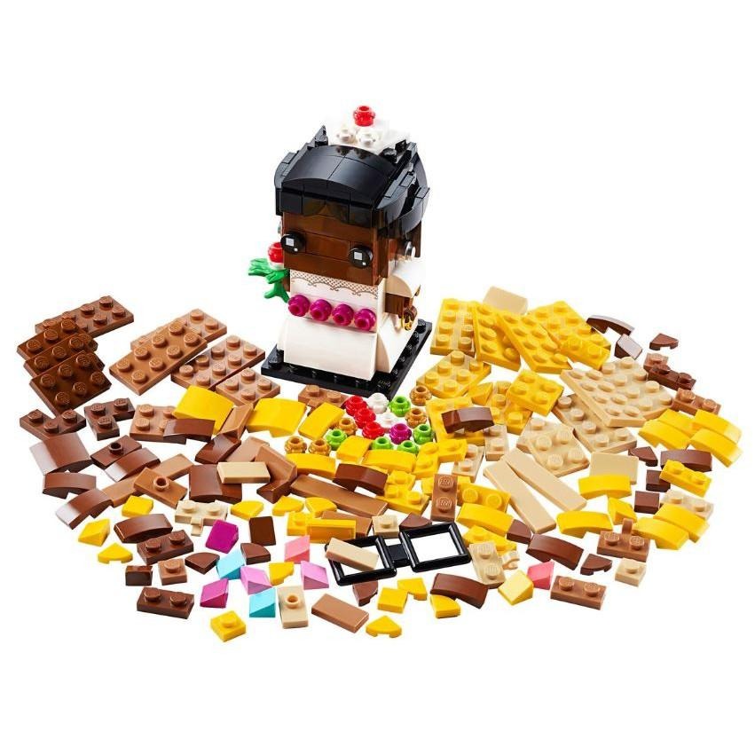 ［想樂］全新 樂高 Lego 40383 Brickheadz 新娘-細節圖3