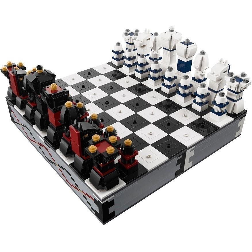 ［想樂］全新 樂高 LEGO 40174 西洋棋 LEGO® Iconic Chess Set-細節圖3