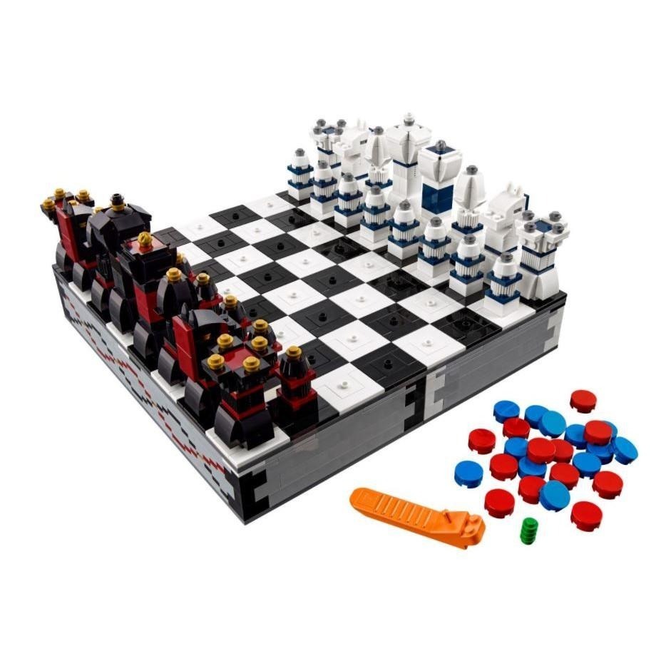 ［想樂］全新 樂高 Lego 40174 西洋棋 LEGO® Iconic Chess Set-細節圖2