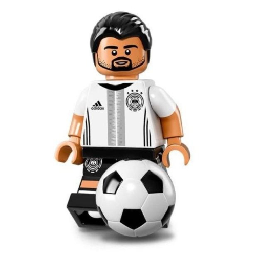 ［想樂］『人偶』全新 樂高 Lego 71014 11 德國足球人偶包 背號6號 Sami Khedira