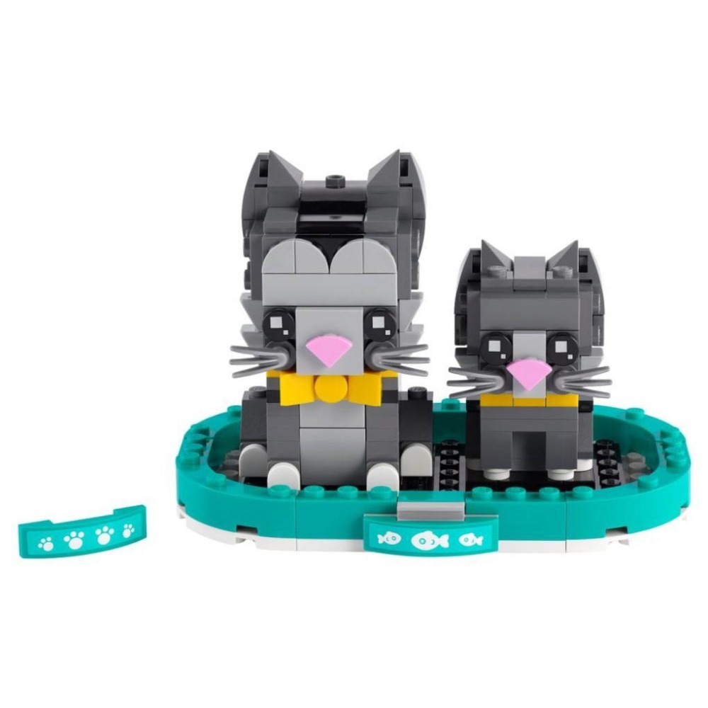 ［想樂］全新 樂高 Lego 40441 Brickheadz 短毛貓 Shorthair Cats-細節圖3