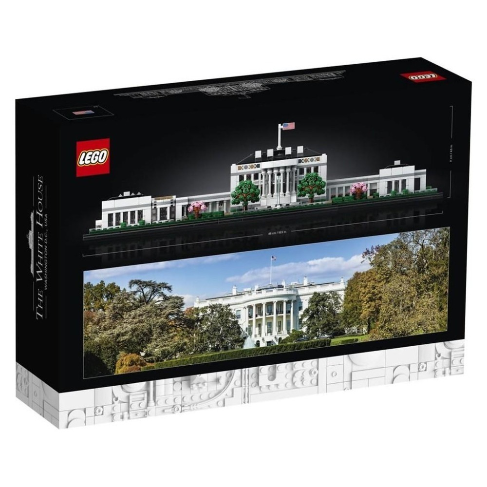 ［想樂］全新 樂高 Lego 21054 Architecture 建築 白宮-細節圖2