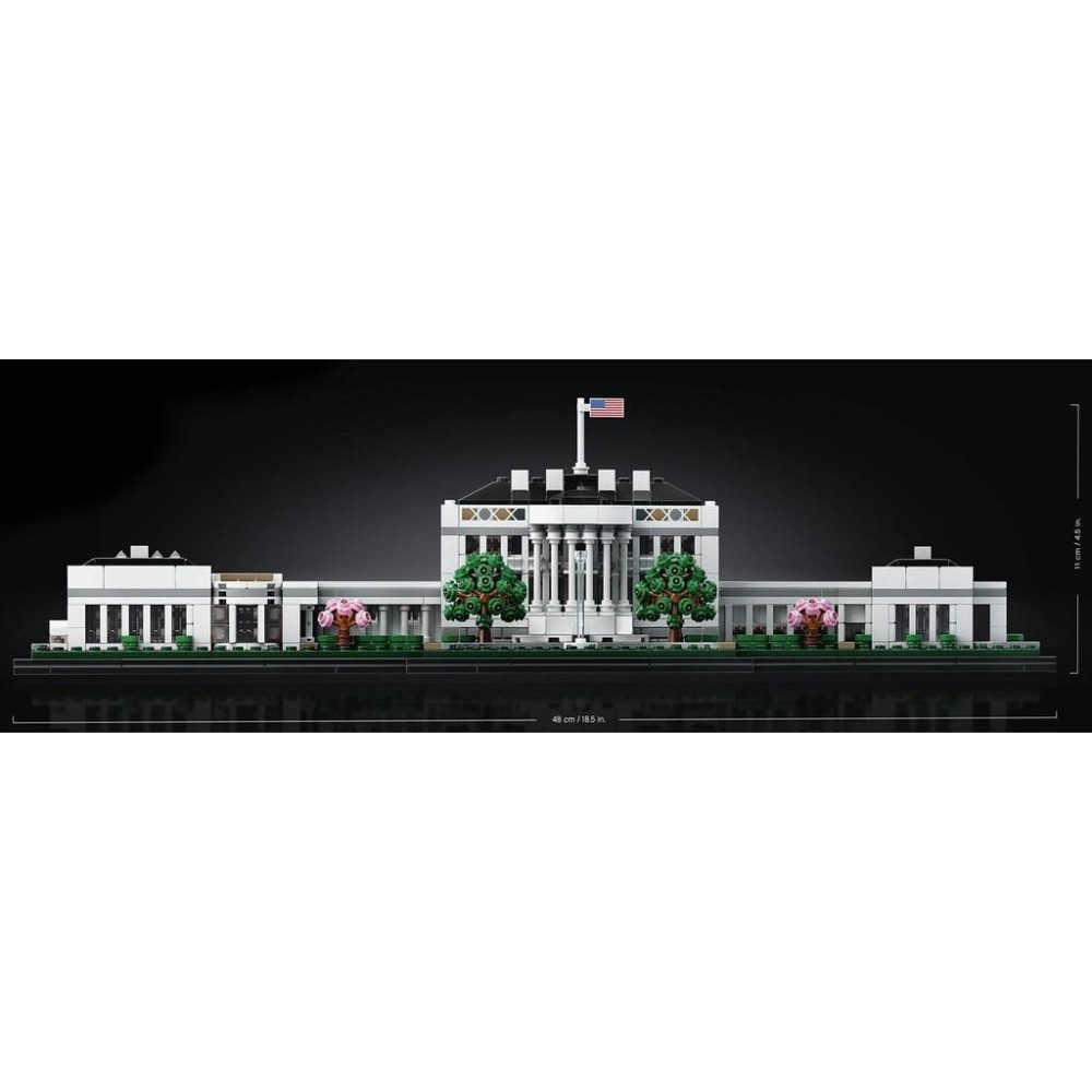 ［想樂］全新 樂高 Lego 21054 Architecture 建築 白宮-細節圖4