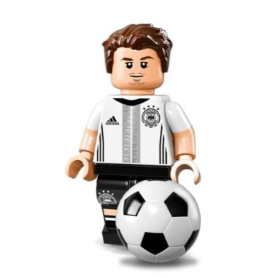 ［想樂］『人偶』全新 樂高 Lego 71014 15 德國足球人偶包 背號19號 Mario Götze
